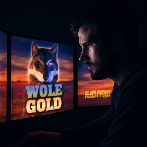 inbd Wolf Gold মরুভূমি থিম